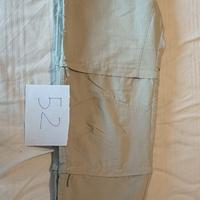 Pantalone trekking accorciabile taglia 52 uomo