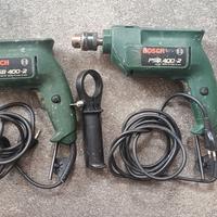Due trapani percussione Bosh PSB 400-2 funzionanti