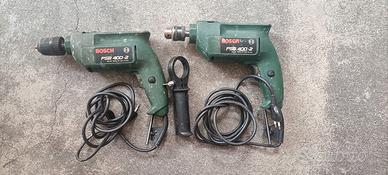 Due trapani percussione Bosh PSB 400-2 funzionanti