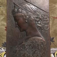 Placca in rame Santa Cecilia Donatello