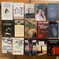 Lotto Libri romanzo saggio