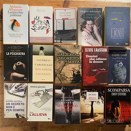 Lotto Libri romanzo saggio