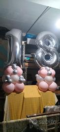 Composizione di palloncini.