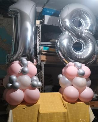 Composizione di palloncini.
