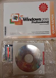 Sistema Operativo Microsoft Windows 2000 originale