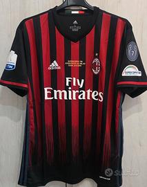 maglia Calcio milan suso finale doha 2016