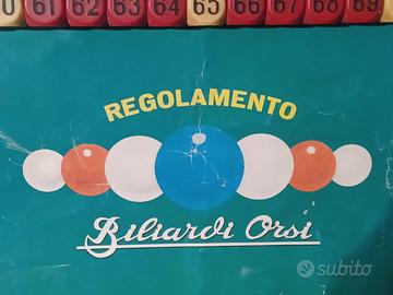 Biliardo orsi 1960