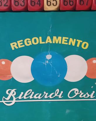 Biliardo orsi 1960