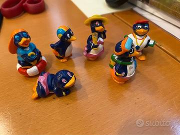 6 pinguini collezione kinder anni 90