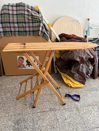 Stira biancheria in legno