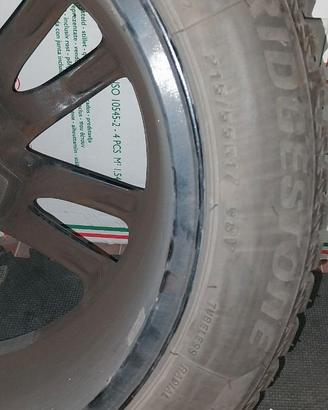 Cerchi e gomme invernali x fiat 500x