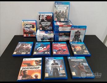 Giochi PS5 e PS4 + accessori