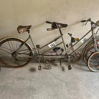 Raro tandem freni a bacchetta anni 40 epoca