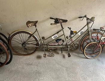 Raro tandem freni a bacchetta anni 40 epoca