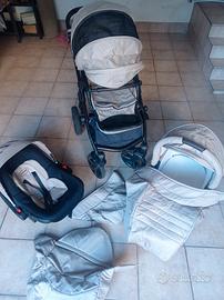 Passeggino Momon Vernuji trio beige