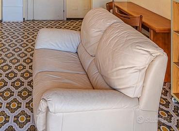 Divano 2 posti di pelle