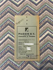 Vespa bacchetta 1948