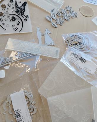 Fustelle, Cartelle Goffratura (Embossing) polveri