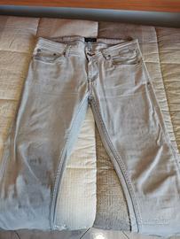 JEANS GRIGIO UOMO ALCOTT TAGLIA 48 SUPER SKINNY FI