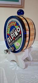 Botticella in ceramica vintage Amaro Alpino