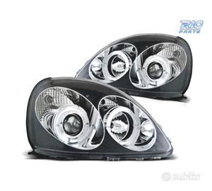FARI TOYOTA YARIS 99-03 ANGEL EYES CCFL FONDO NERO