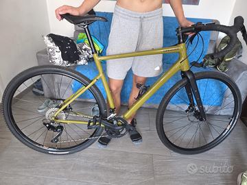 bici da corsa cannondale topstone 1  taglia 58