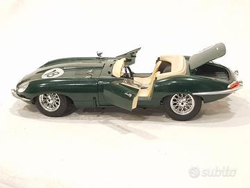 JAGUAR "E" 1961 Burago scala 1.18 non perfetta