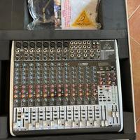 Behringer Xenix QX2222USB Mixer+Flightcase Thomann