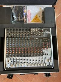 Behringer Xenix QX2222USB Mixer+Flightcase Thomann