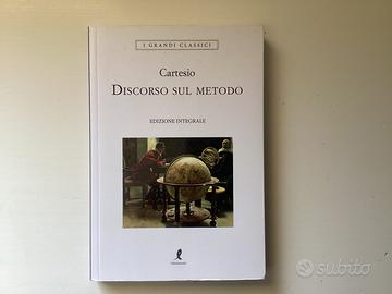 Libro Discorso sul metodo di Cartesio