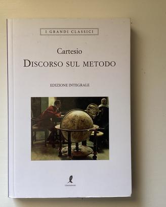 Libro Discorso sul metodo di Cartesio