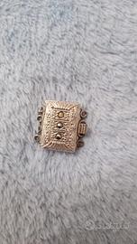 Chiusura multifilo argento 