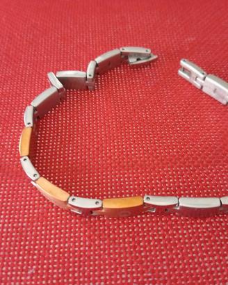 bracciale uomo in acciaio Sector 