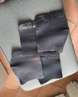 Set di 4 stinchiere in neoprene Gera