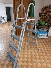 scaletta piscina fuori terra