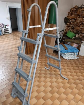 scaletta piscina fuori terra