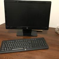 MONITOR PER COMPIUTER HP CON TASTIERA CON TASTIERA