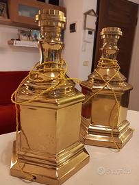 portalampada in ottone