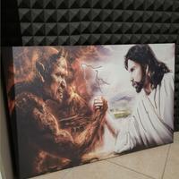 quadro  Gesù e il diavolo 