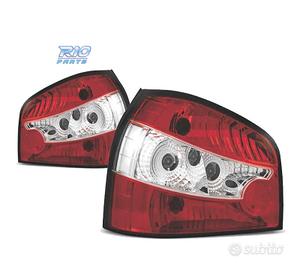 FANALI AUDI A3 8L 96-00 ROSSO BIANCO LEX
