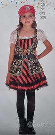 Vestito da Piratessa 4-6 anni