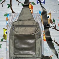 Piquadro Monospalla uomo verde