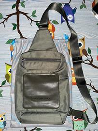 Piquadro Monospalla uomo verde