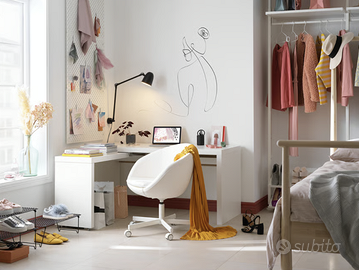 SCRIVANIA ANGOLARE IKEA MALM