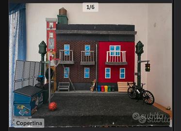 diorama in scala 1/12 per action figure 