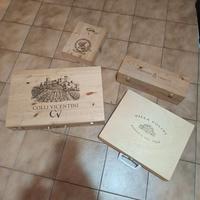 Cassette in legno per vini
