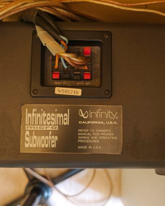 casse audio infinity 