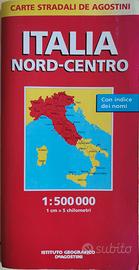 Carta stradale De Agostini - Italia Nord-Centro