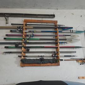 lotto canne da pesca 