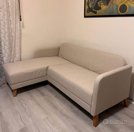 Divano 3 posti con penisola